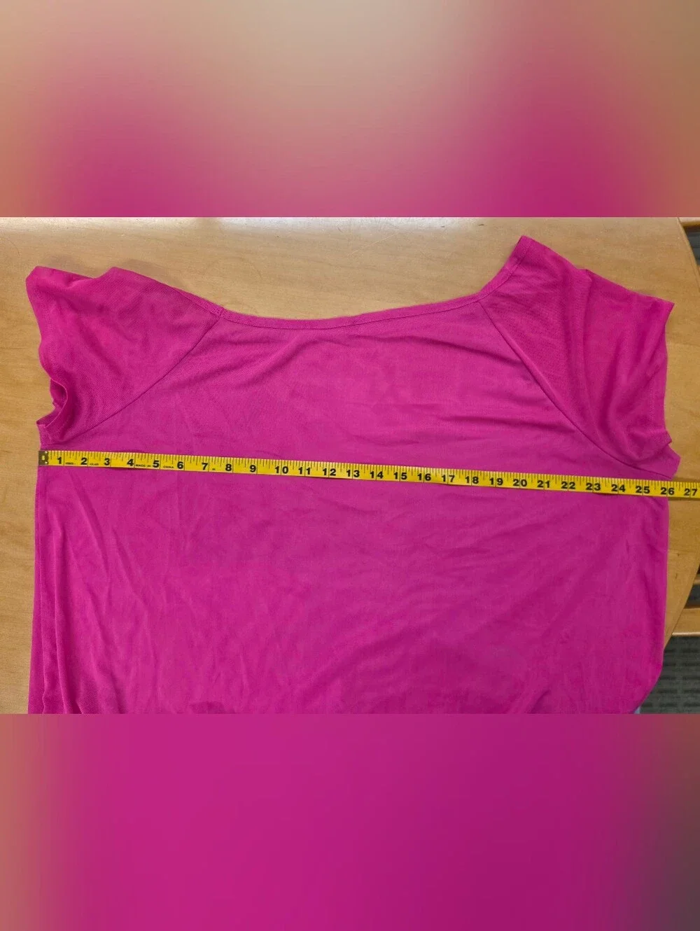 Torrid Mesh Off-Shoulder Coverup Dress Size 2 Color Pink Glo (Fuchsia) EUC